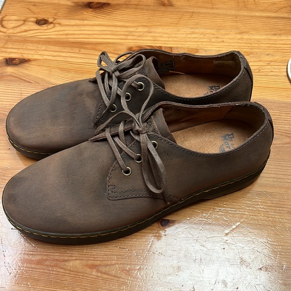 Dr. Martens Coronado Brown Leather Casual Oxfords Shoes Mens 11 - Picture 4 of 10